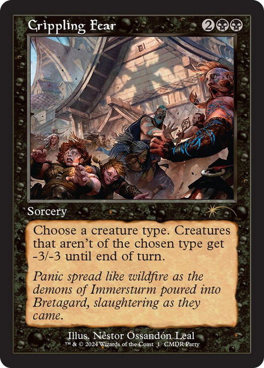Crippling Fear (Retro Frame) - WPN & Gateway Promos