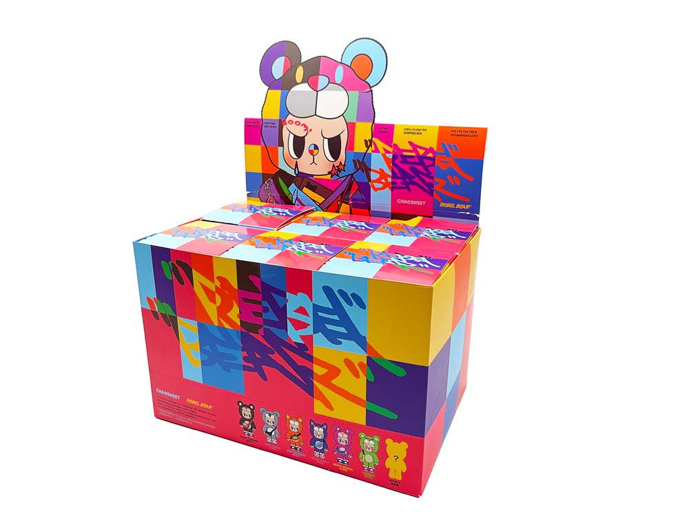 Rebel Bear Mystery Plush Collectible - Movable Bag Series