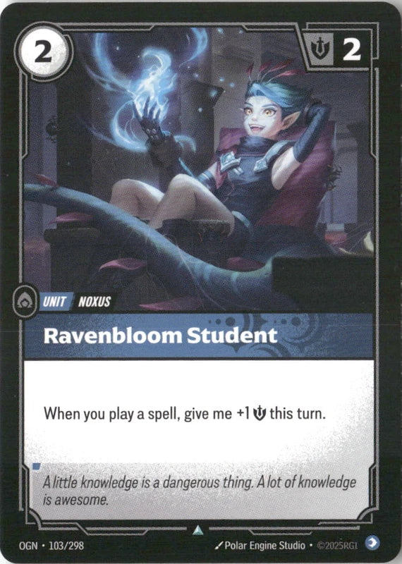 Ravenbloom Student - Origins