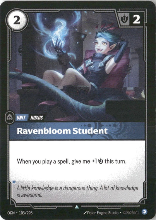 Ravenbloom Student - Origins