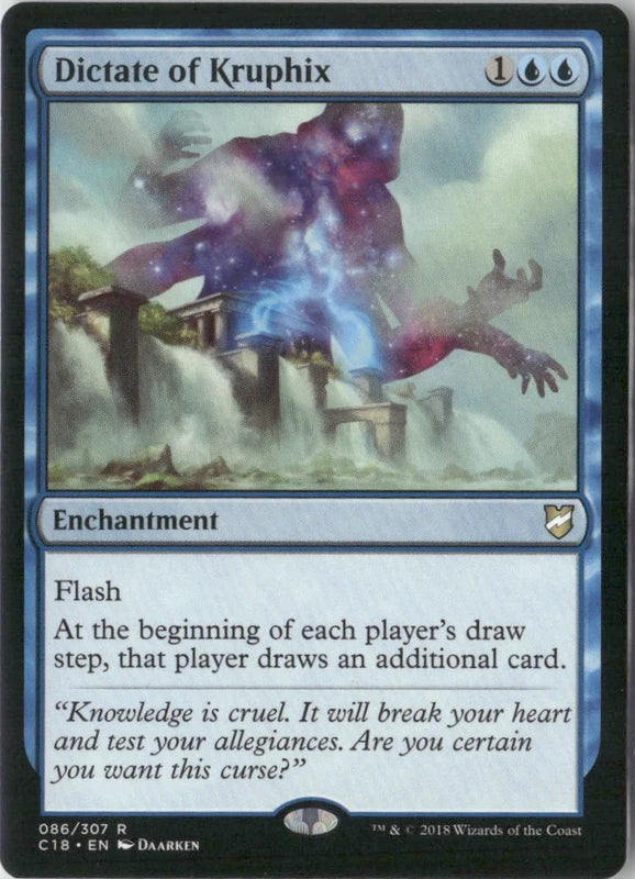 Scan Image | Dictate of Kruphix - Commander 2018 | [67B9FE11]