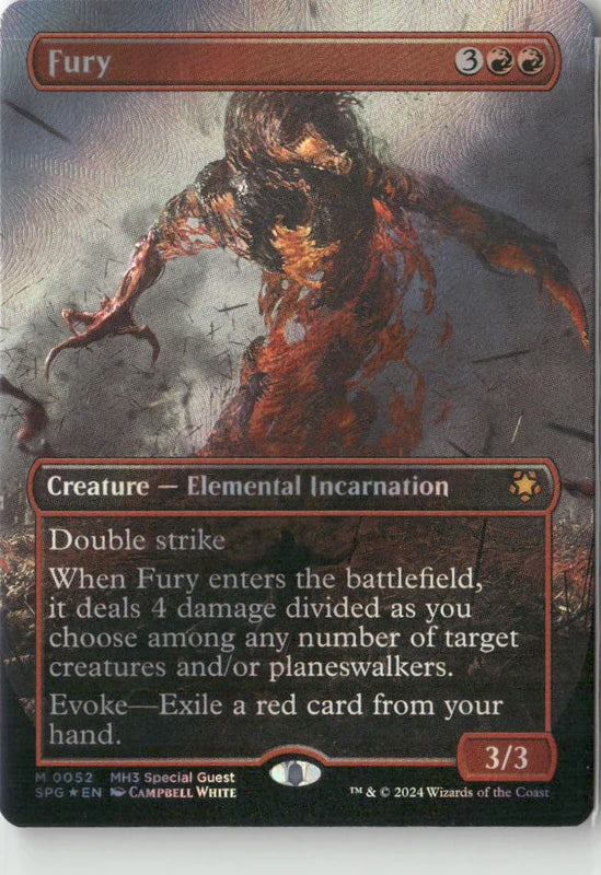 Scan Image | Fury (Borderless) (Textured Foil) - Special Guests | [3ED6E771]
