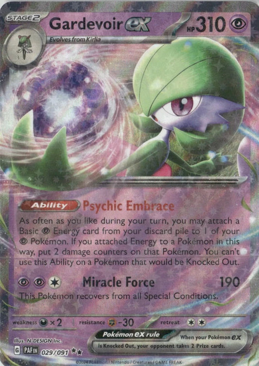 Gardevoir ex - 029/091 - SV: Paldean Fates