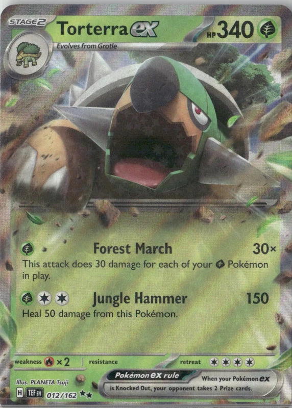 Torterra ex - 012/162 - SV05: Temporal Forces