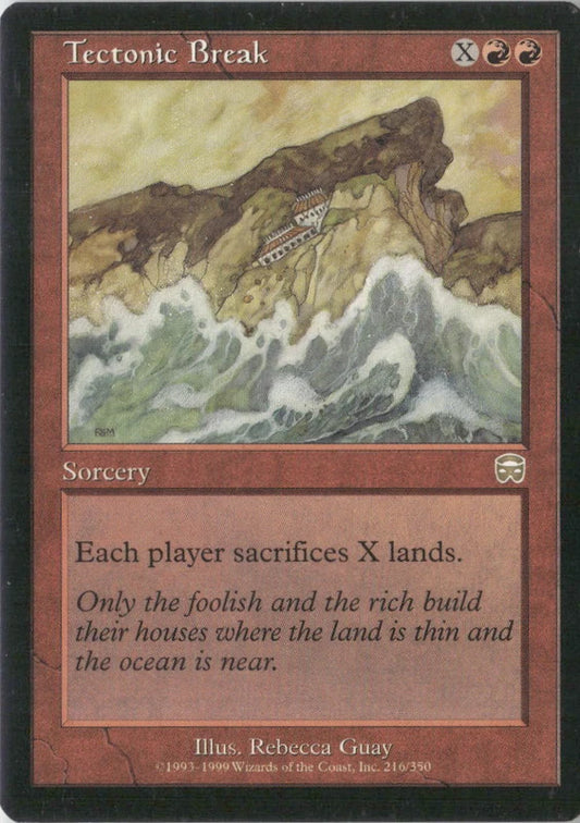 Scan Image | Tectonic Break - Mercadian Masques | [39358F10]