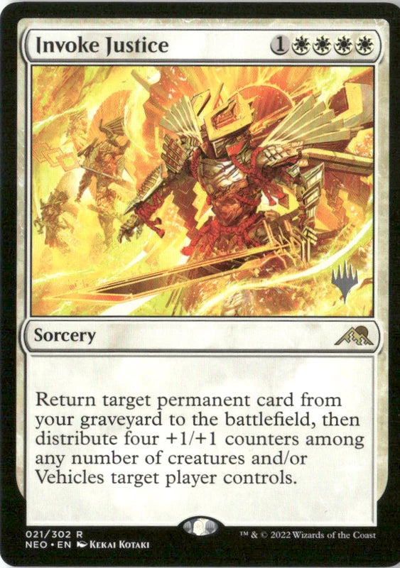 Invoke Justice - Promo Pack: Kamigawa: Neon Dynasty