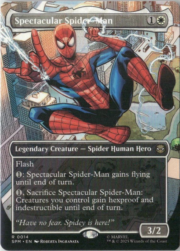 Scan Image | Spectacular Spider-Man (Borderless) - Marvel's Spider-Man | [61269F59]