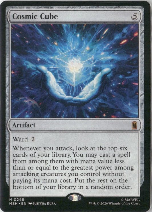 Scan Image | Cosmic Cube - Marvel Super Heroes | [4A34BE82]