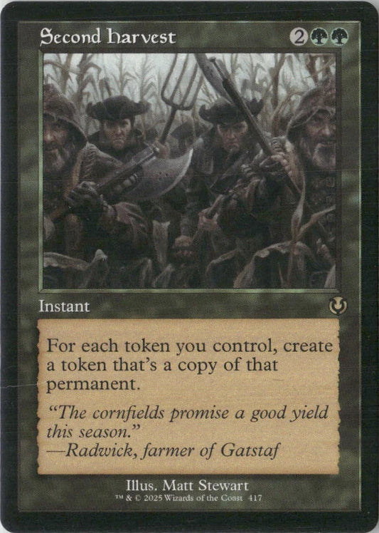 Second Harvest (Retro Frame) - Innistrad Remastered