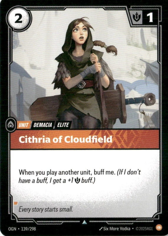 Cithria of Cloudfield - Origins