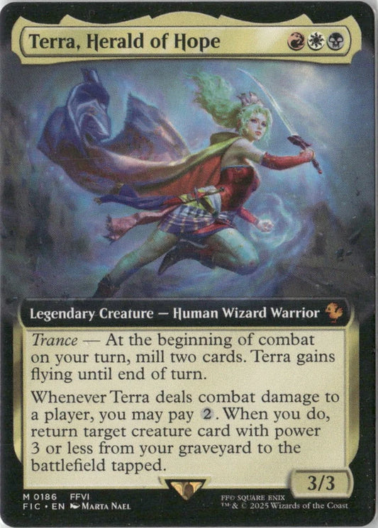Scan Image | Terra, Herald of Hope (Extended Art) - Commander: FINAL FANTASY | [1EE362ED]