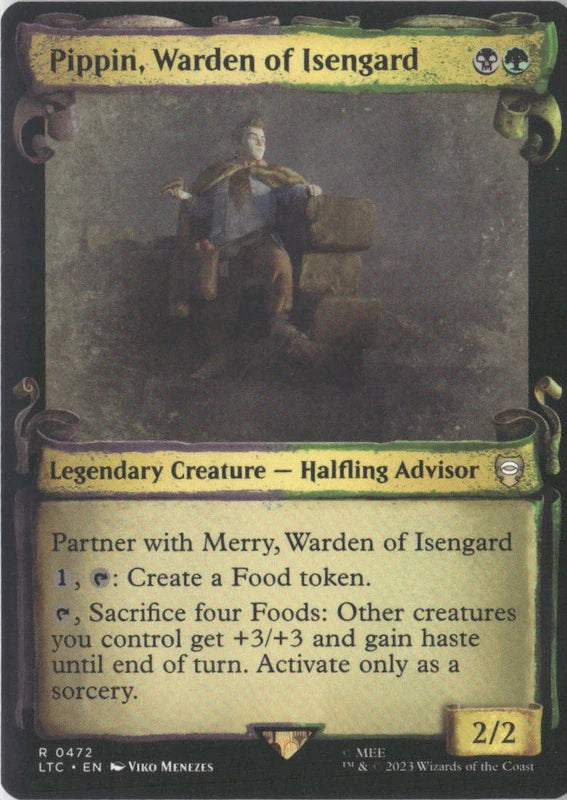 Scan Image | Pippin, Warden of Isengard (Showcase Scrolls) - Commander: The Lord of the Rings: Tales of Middle-earth | [63747768]