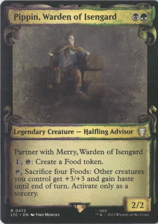 Scan Image | Pippin, Warden of Isengard (Showcase Scrolls) - Commander: The Lord of the Rings: Tales of Middle-earth | [63747768]