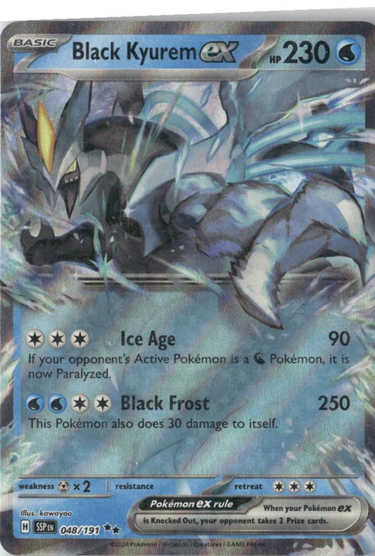 Black Kyurem ex - 048/191 - SV08: Surging Sparks