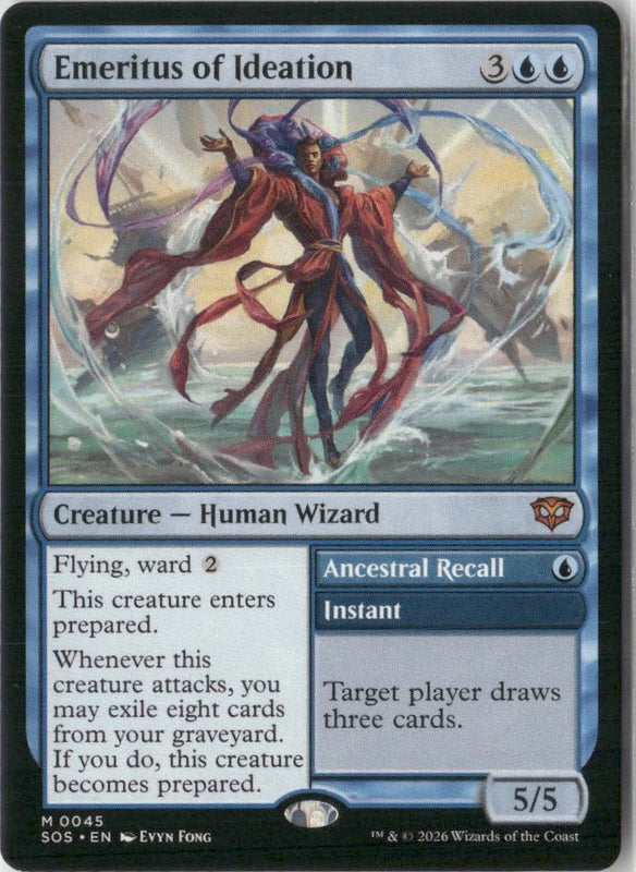 Scan Image | Emeritus of Ideation - Secrets of Strixhaven | [3FE02858]