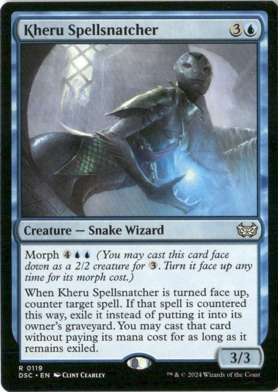 Kheru Spellsnatcher - Commander: Duskmourn: House of Horror