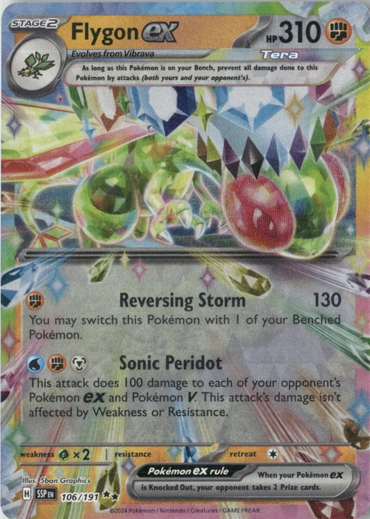 Flygon ex - 106/191 - SV08: Surging Sparks