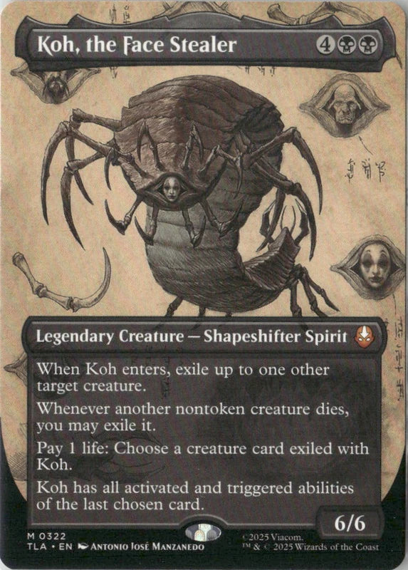 Scan Image | Koh, the Face Stealer (Borderless) - Avatar: The Last Airbender | [CC219ED2]