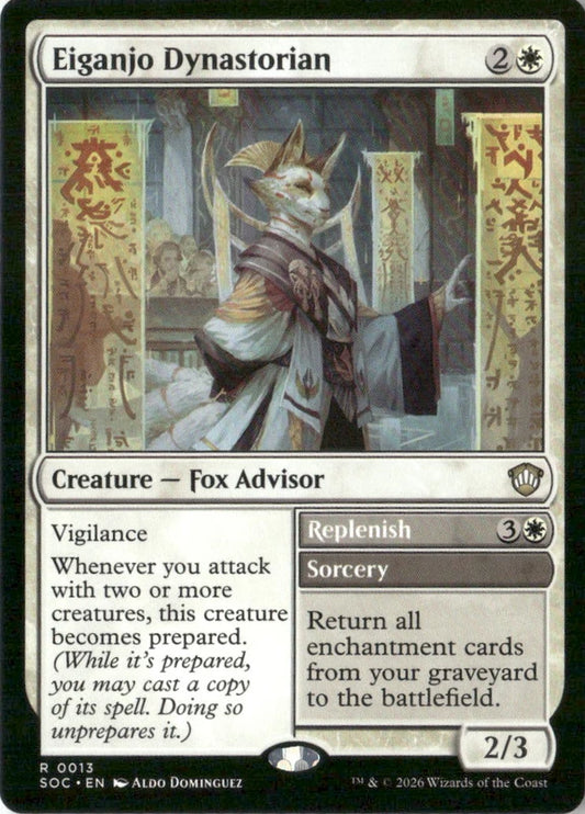 Eiganjo Dynastorian - Commander: Secrets of Strixhaven