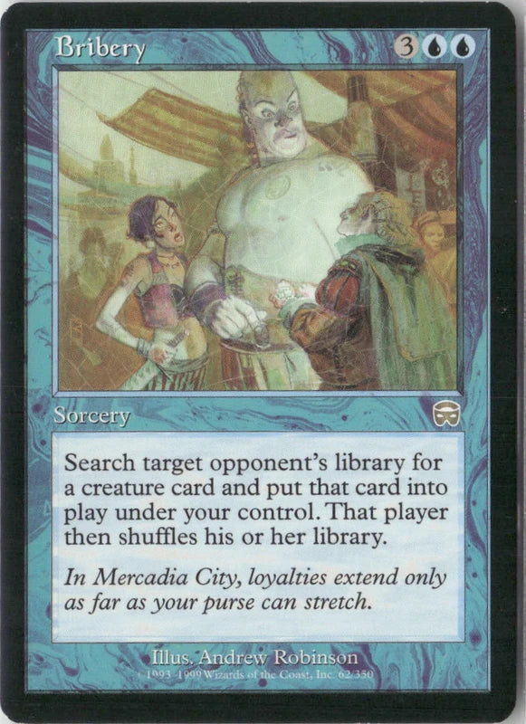 Scan Image | Bribery - Mercadian Masques | [DE1B5E6A]