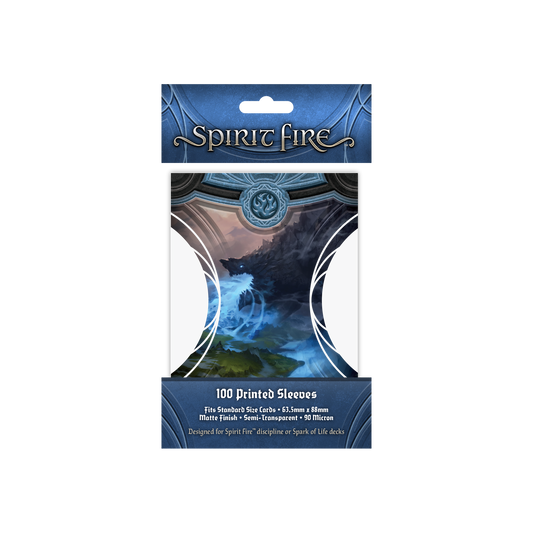 Spirit Fire Semi-Transparent Printed Sleeves Behemoth (Blue)