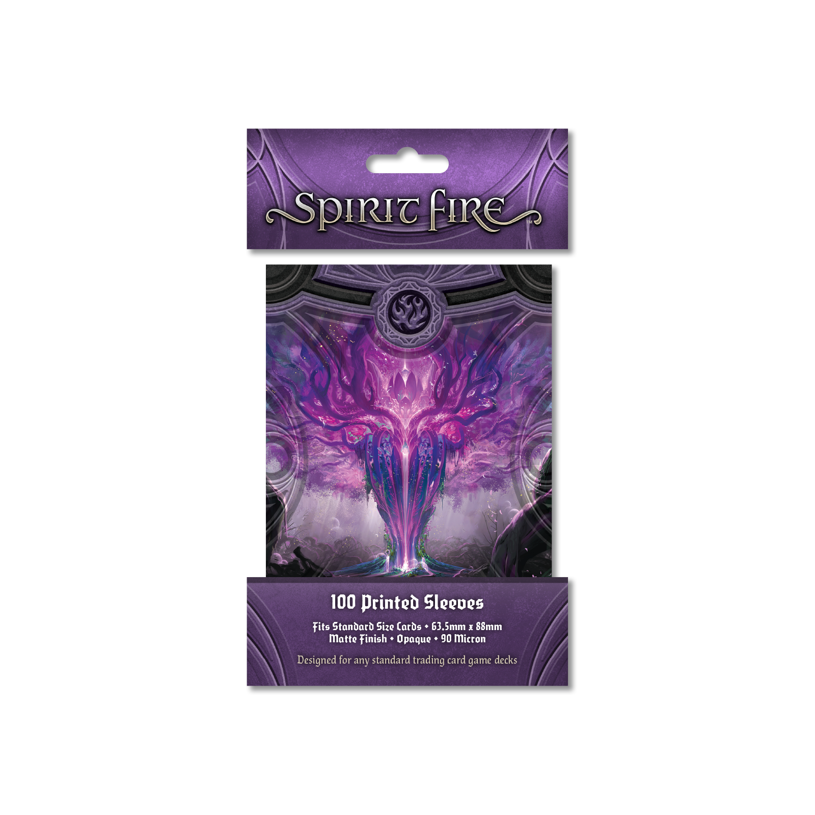 Spirit Fire Opaque Printed Sleeves Metamorphosis (Purple)