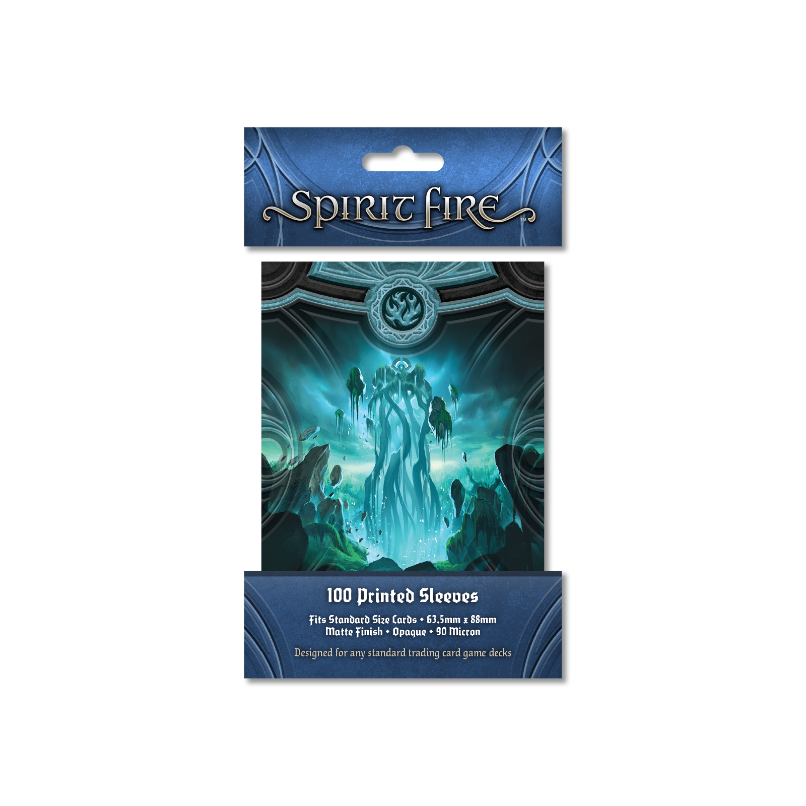 Spirit Fire Opaque Printed Sleeves Upsurge (Blue)