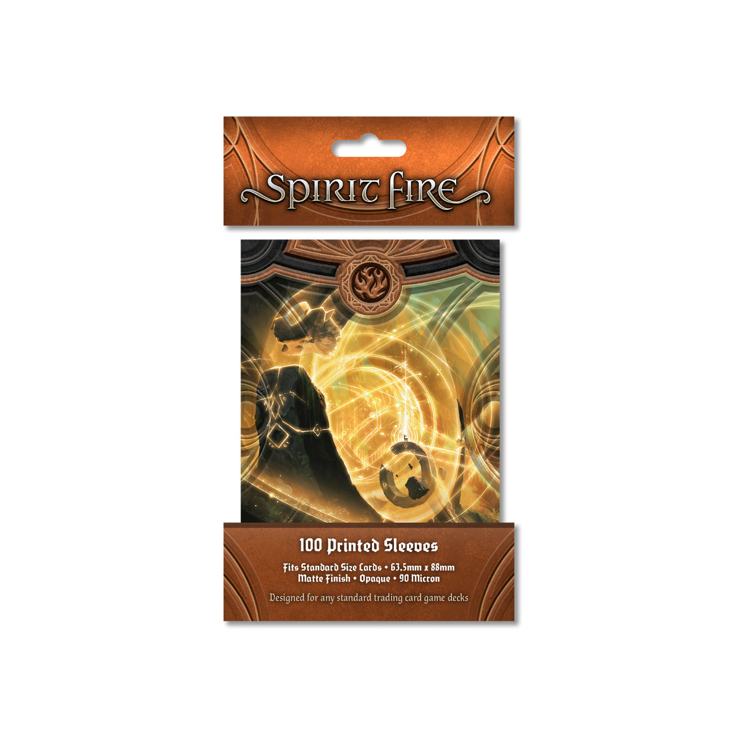 Spirit Fire Opaque Printed Sleeves Planetarium (Gold)