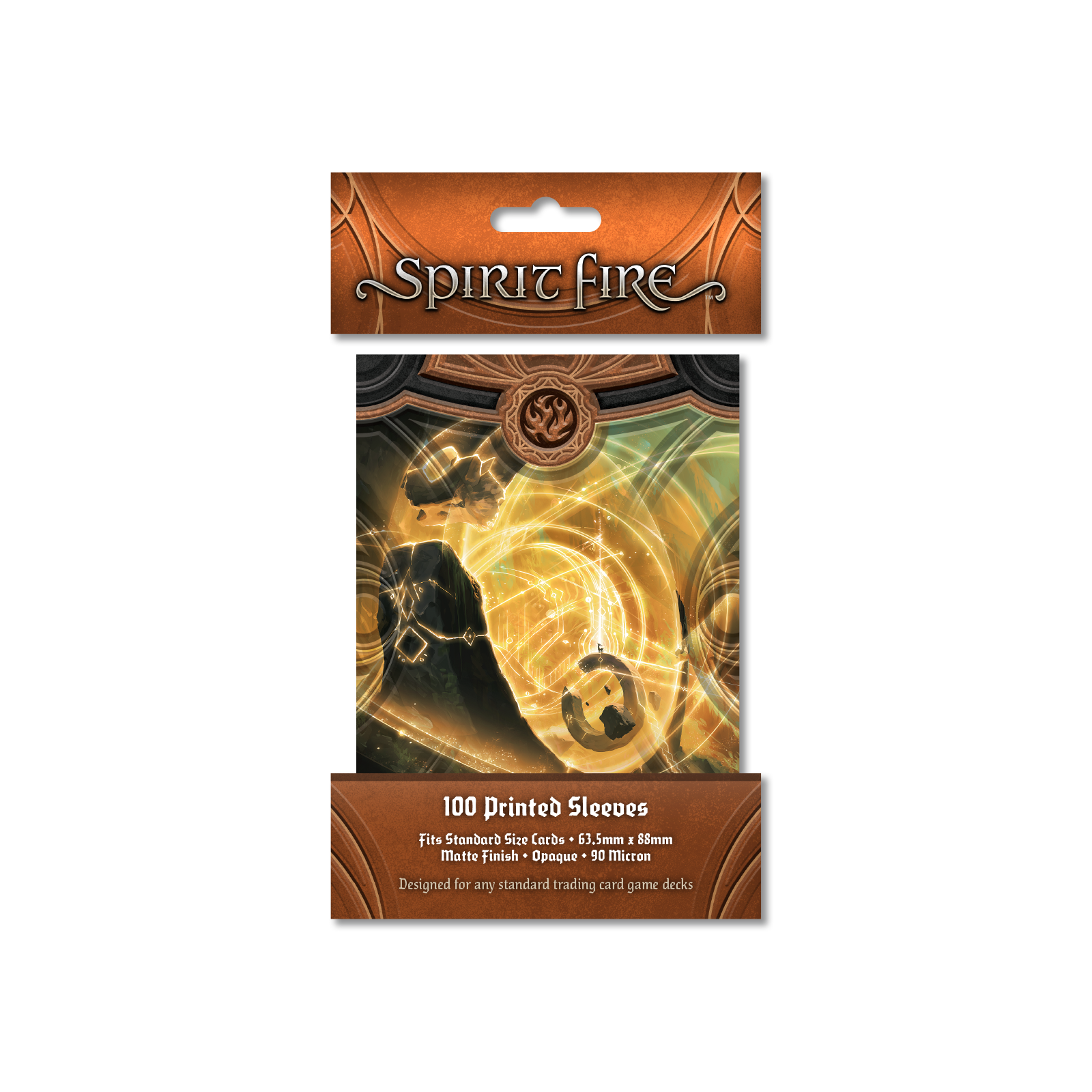 Spirit Fire Opaque Printed Sleeves Planetarium (Gold)