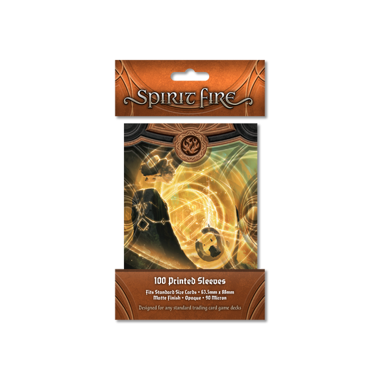 Spirit Fire Opaque Printed Sleeves Planetarium (Gold)