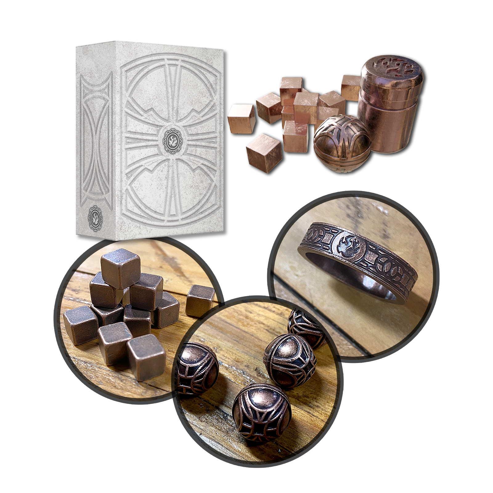 Spirit Fire Antique Copper Metal Upgrade Kit