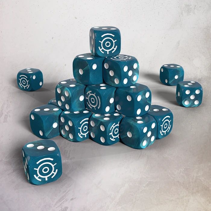 One page Rules - Grimdark Future - Robot Legions - Dice Set (20)