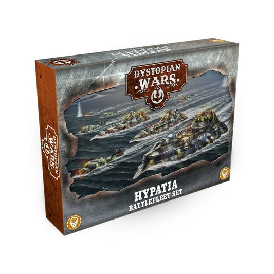 Dystopian Wars - Hypatia Battlefleet Set