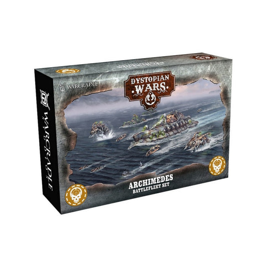 Dystopian Wars - Archimedes Battlefleet Set