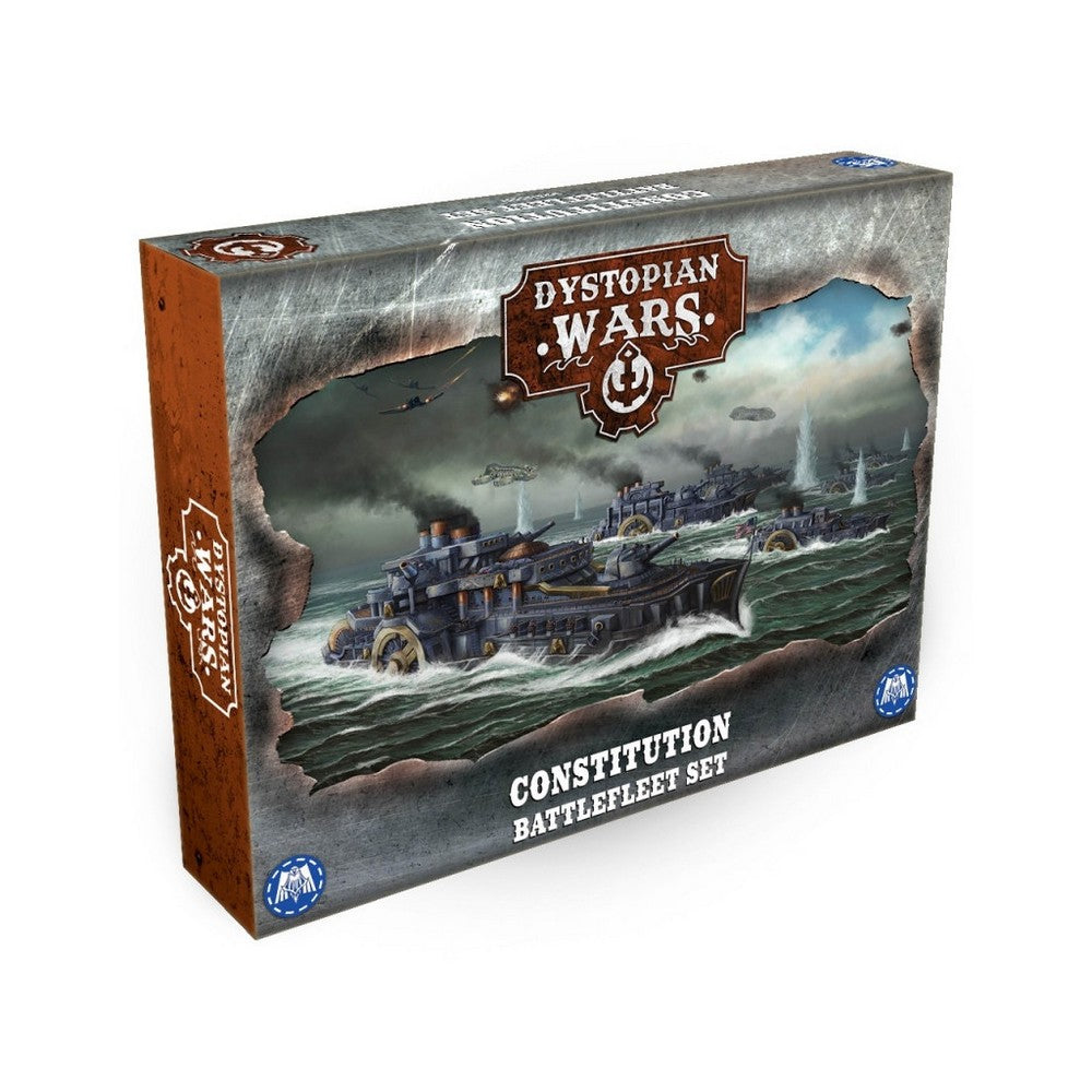 Dystopian Wars - Constitution Battlefleet Set
