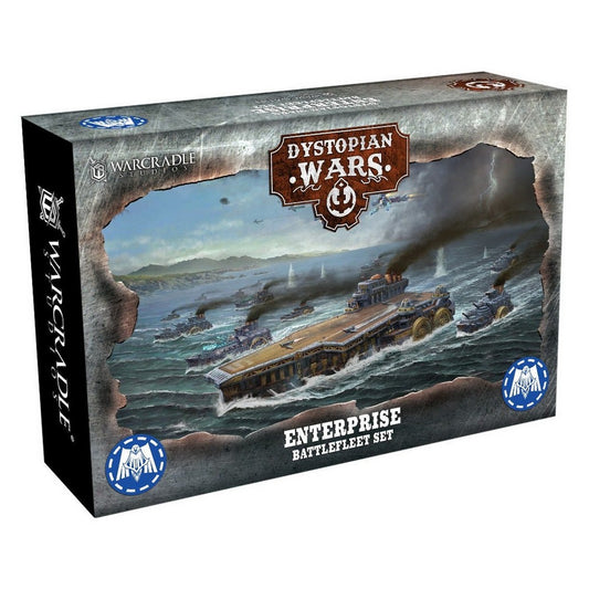 Dystopian Wars - Enterprise Battlefleet Set
