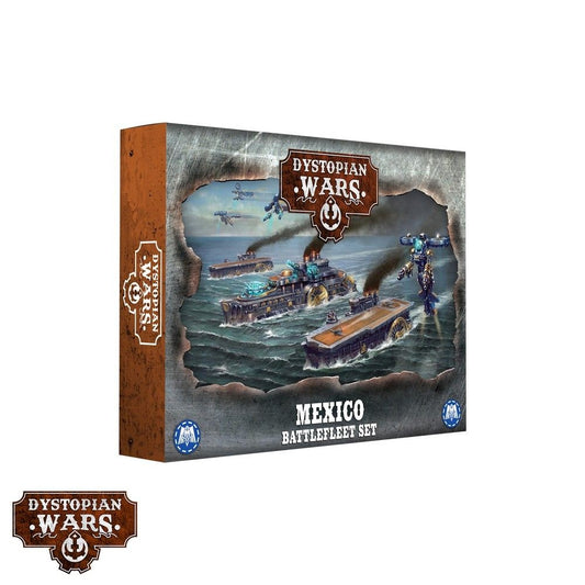 Dystopian Wars - Mexico Battlefleet Set