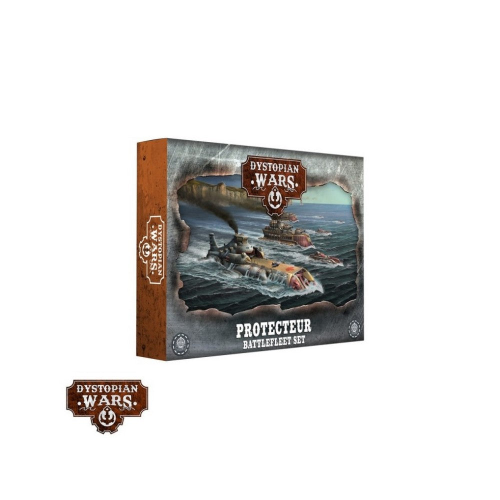 Dystopian Wars - Protecteur Battlefleet Set