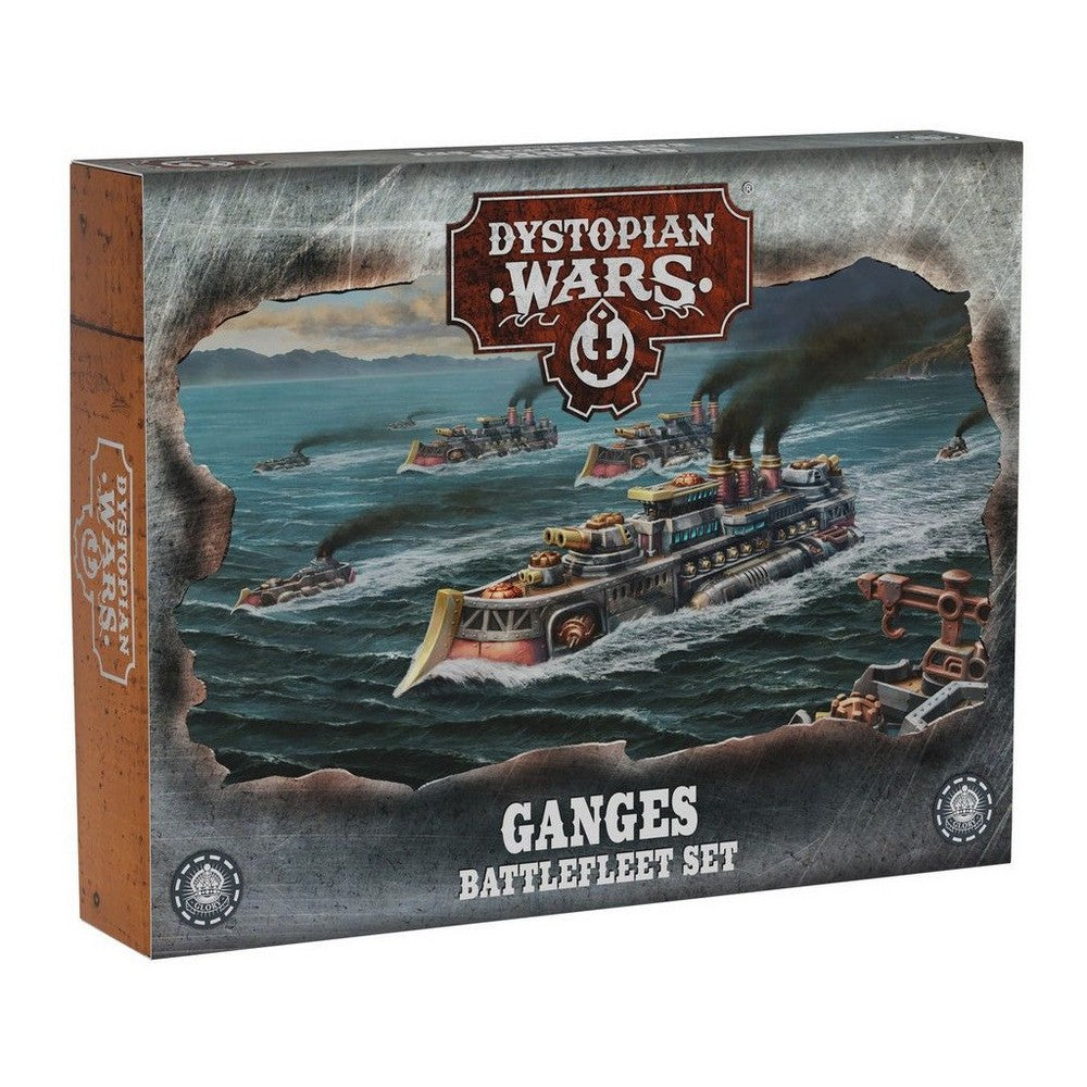 Dystopian Wars - Ganges Battlefleet Set