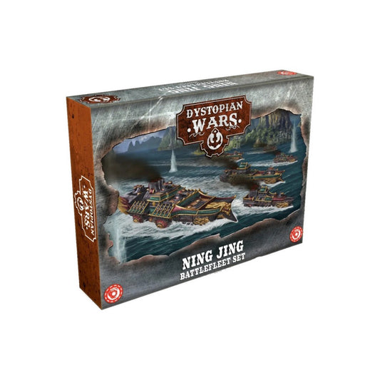 Dystopian Wars - Ning Jing Battlefleet Set