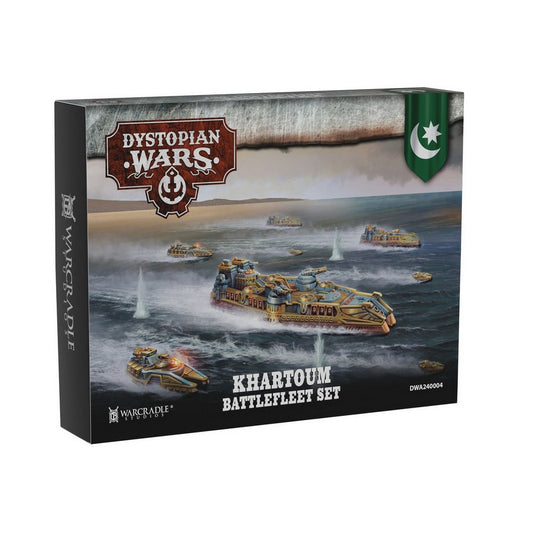 Dystopian Wars - Khartoum Battlefleet Set