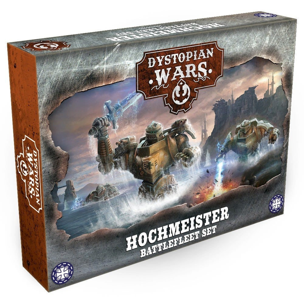 Dystopian Wars - Hochmeister Battlefleet Set