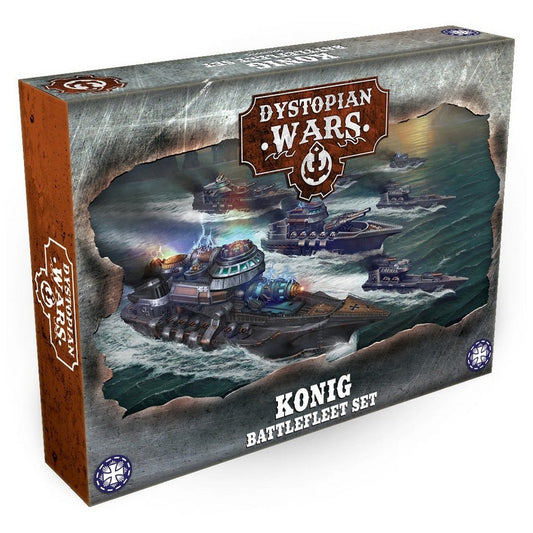 Dystopian Wars - Konig Battlefleet Set