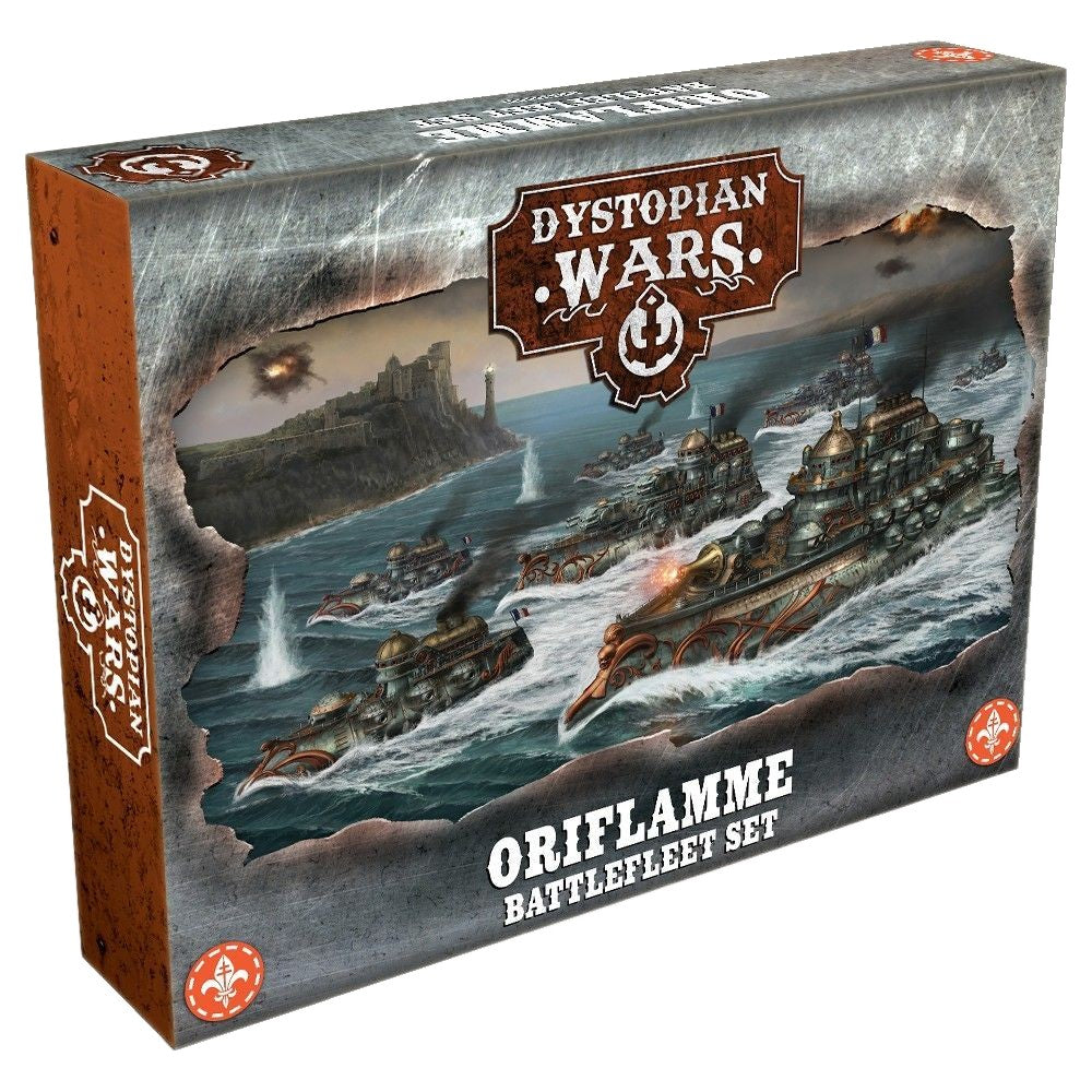 Dystopian Wars - Oriflamme Battlefleet Set