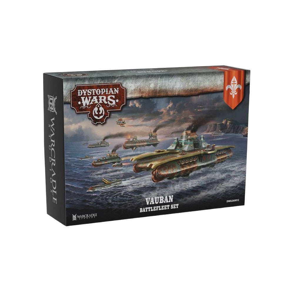 Dystopian Wars - Vauban Battlefleet Set