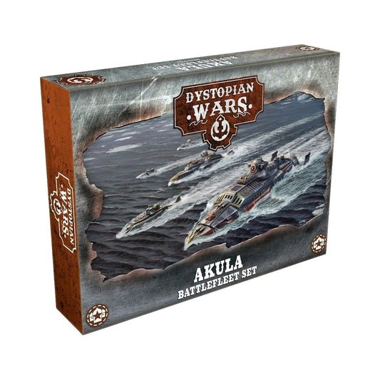 Dystopian Wars - Akula Battlefleet Set