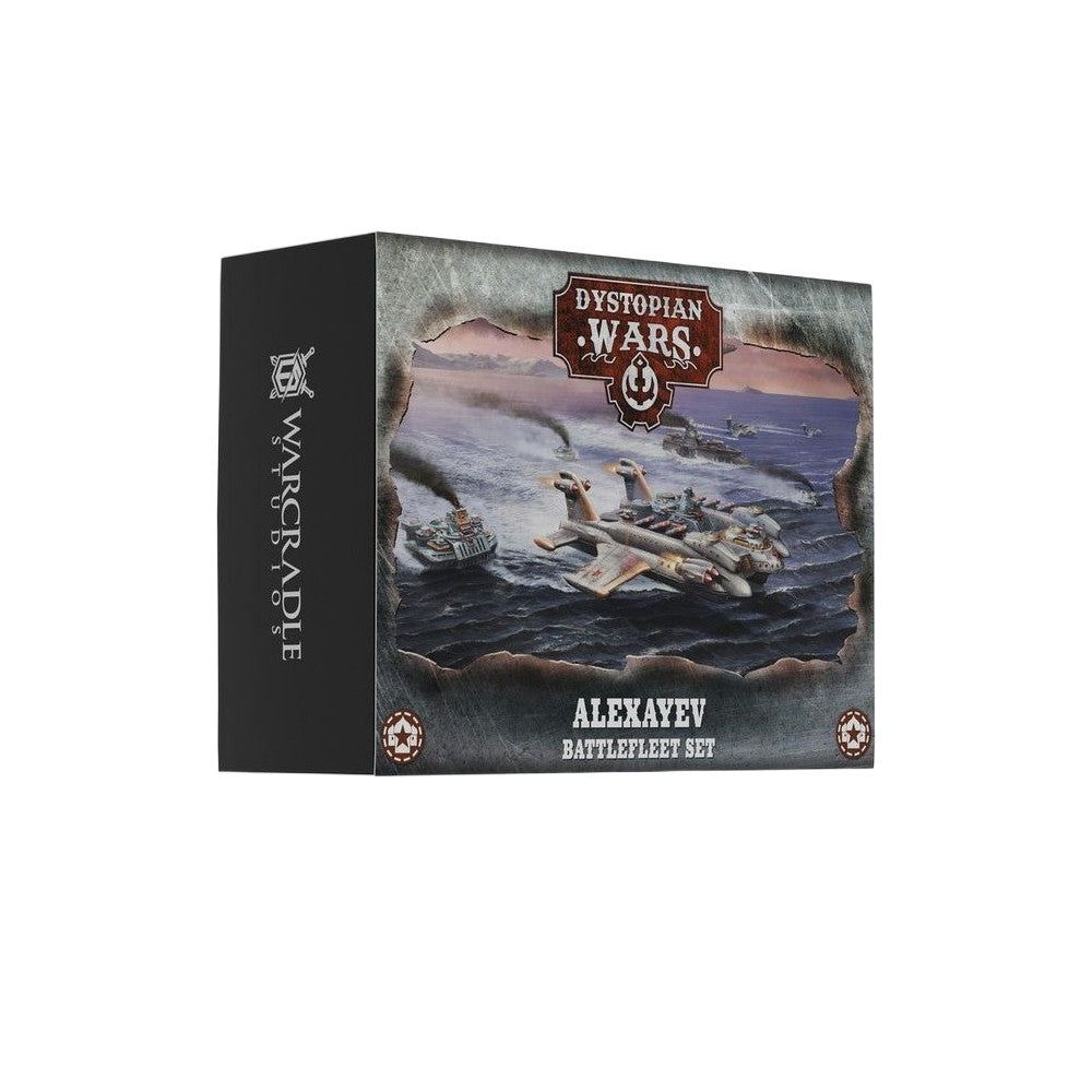 Dystopian Wars - Alexayev Battlefleet Set