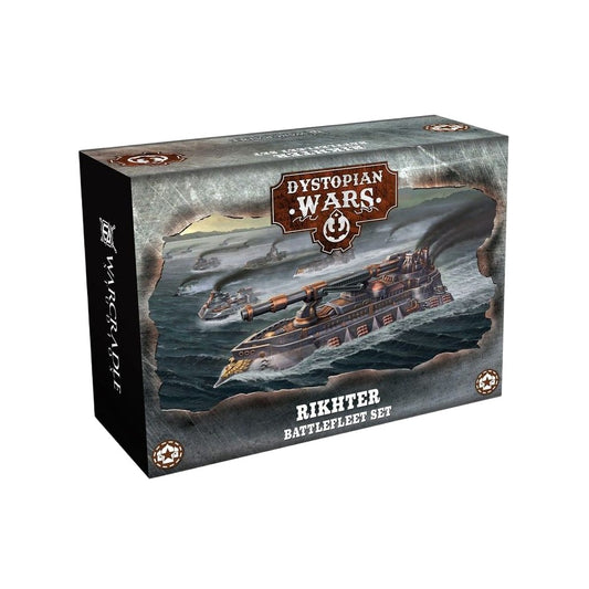 Dystopian Wars - Rikhter Battlefleet Set