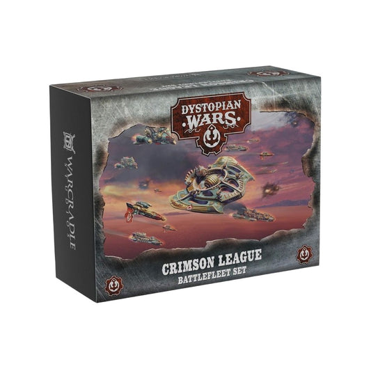 Dystopian Wars - Crimson League Battlefleet Set