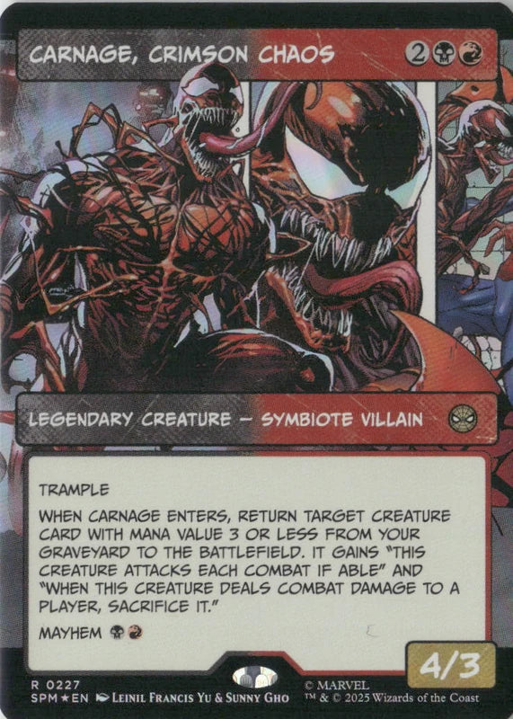 Scan Image | Carnage, Crimson Chaos (Borderless) - Marvel's Spider-Man | [F7C4CAC2]
